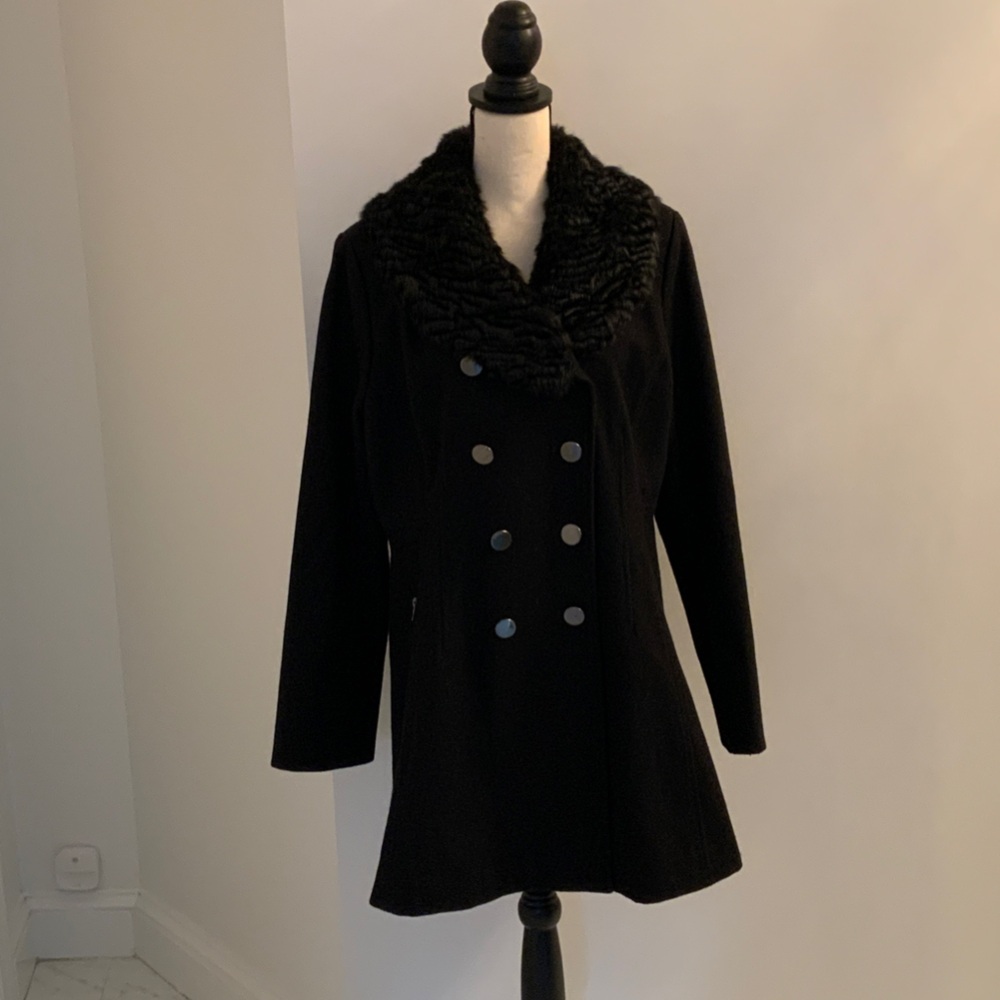Guess Double-Breasted Coat